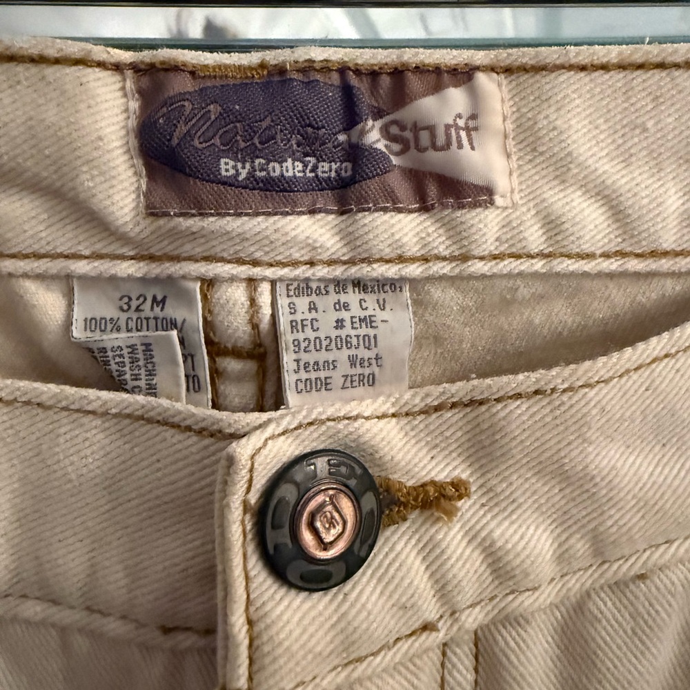Natural Stuff By Code Zero Women's Cream Jeans - image 4